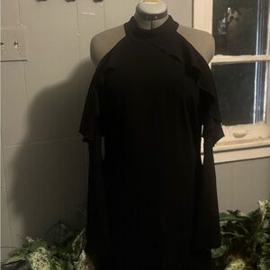 Kobi Halperin Black Long Sleeve Dress